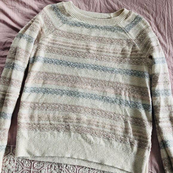 Hollister Women's Striped Knit Sweater - Picture 2 of 2